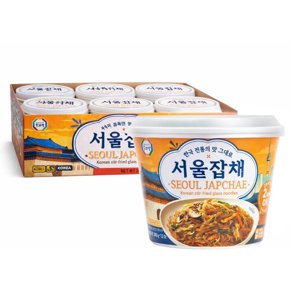 Amazon.com: Surasang Instant Japchae Noodles - Korean Sweet Potato